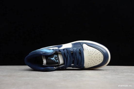 555088-140 (555088-140) Blue Obsidian 1 Jordan Kids Kid University Air 0329